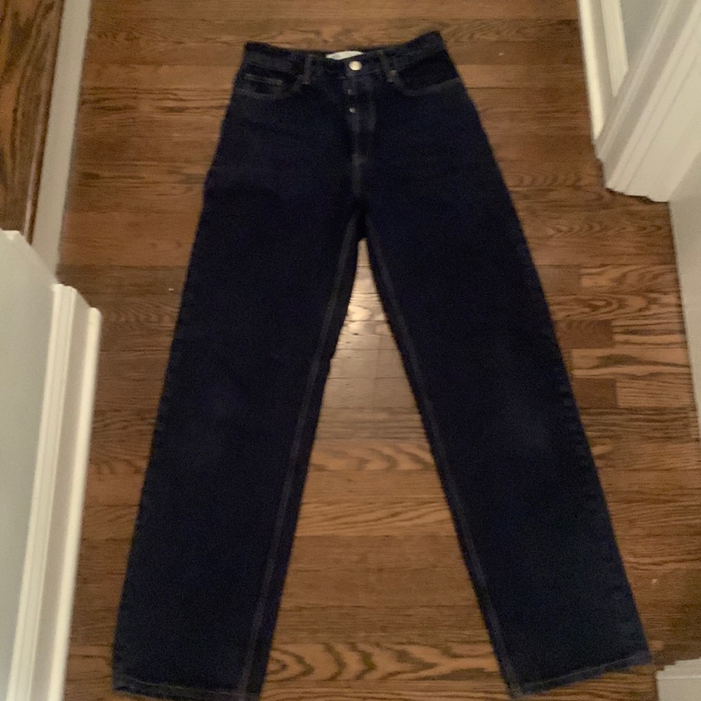 Zara straight jeans